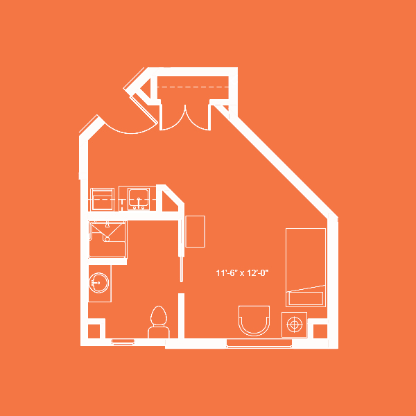 The Plaza at Moanalua - Independent Living: Studio Apartment